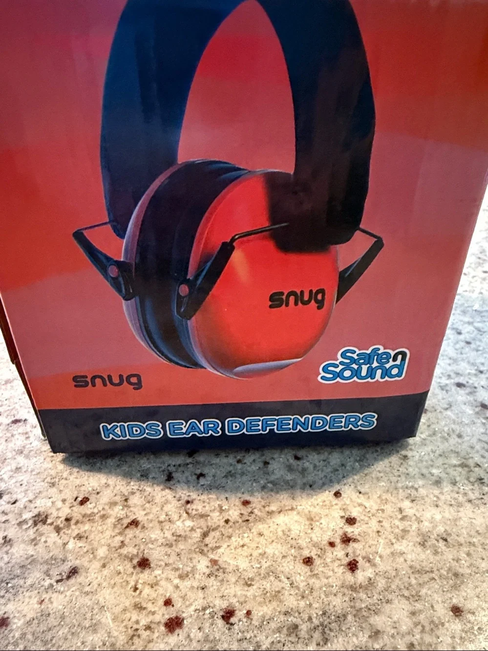 Like New- Snug Safe n Sound Kids Ear Defenders Earmuffs Noise Cancelation